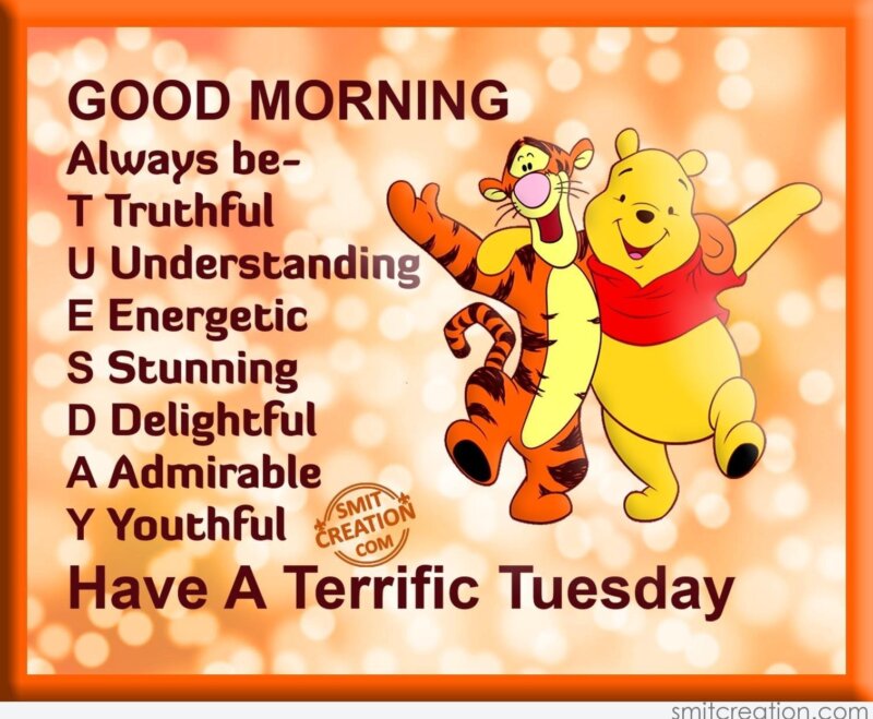 GOOD MORNING