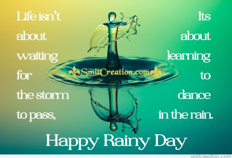 Happy Rainy Day Quotes