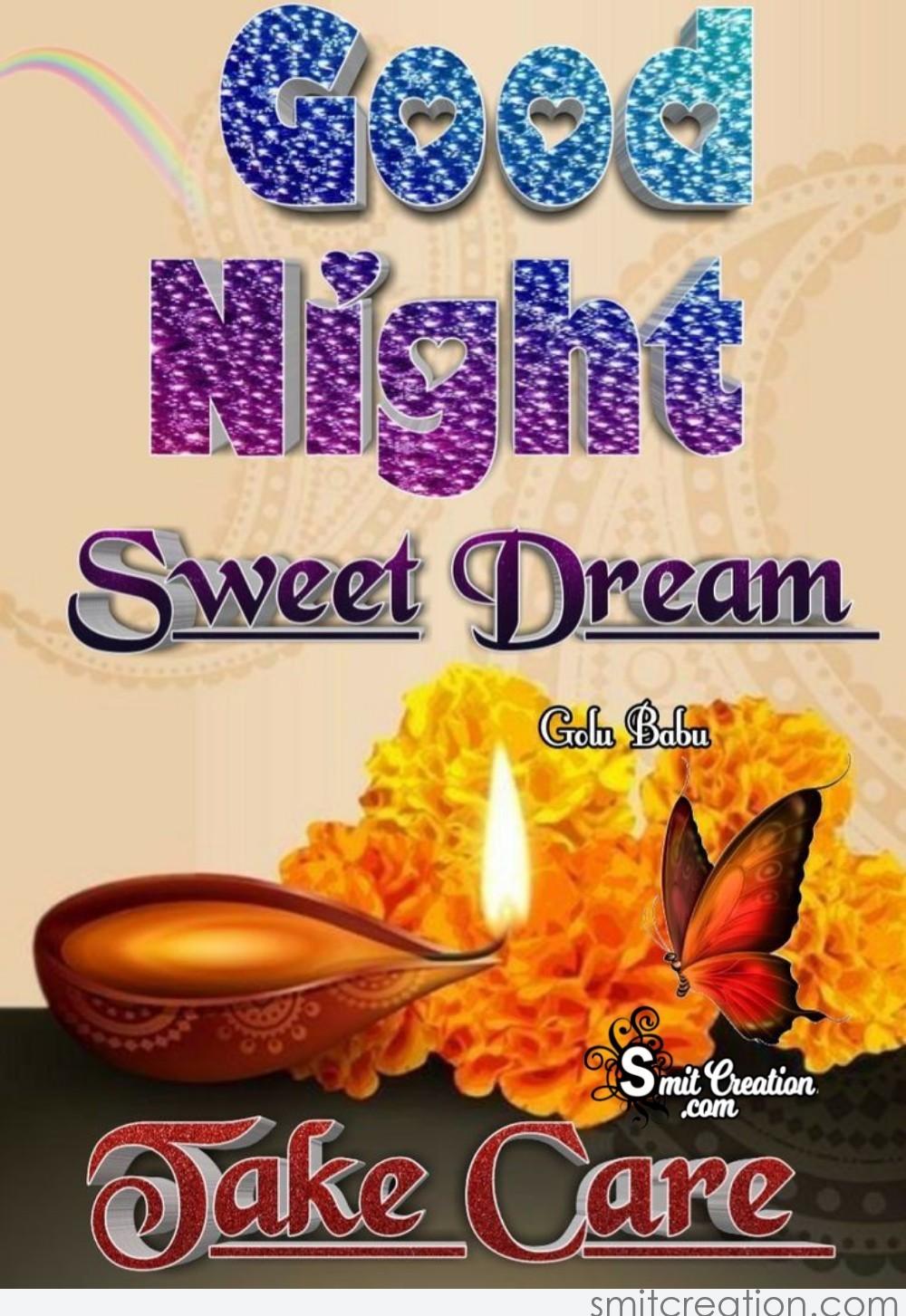 Good Night Sweet Dreams Lamp