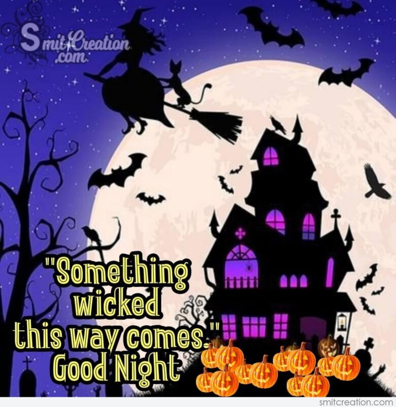 Good Night Halloween Image