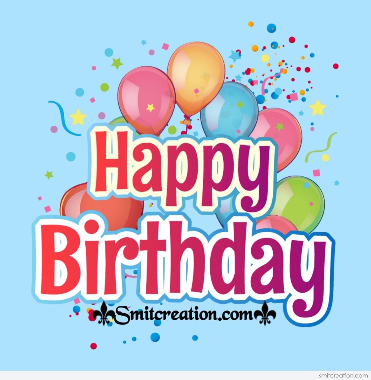 Birthday Wishes With Balloons Pictures and Graphics