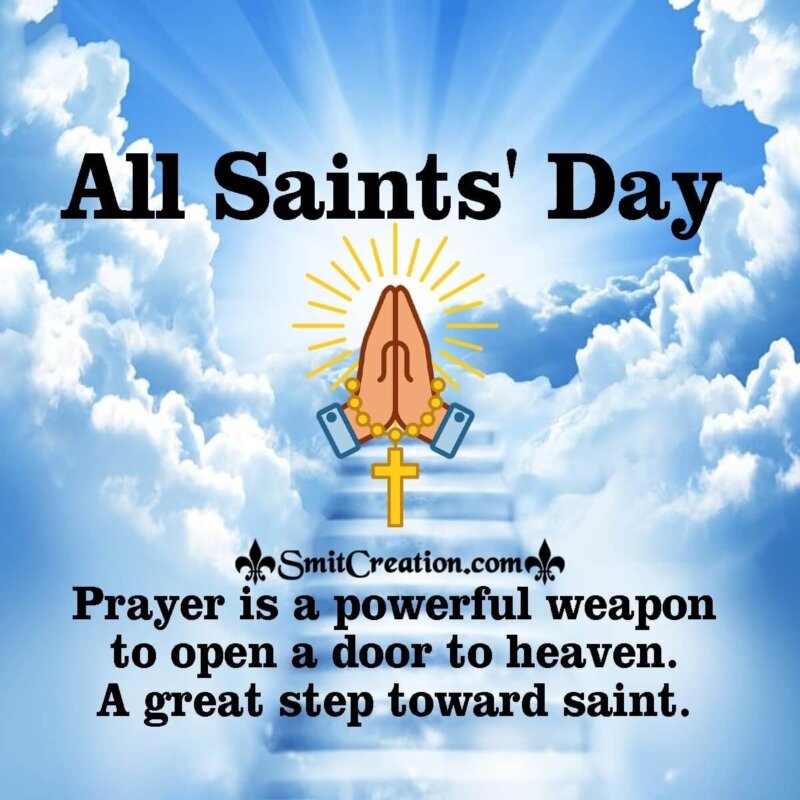 A Door To Heaven ALL SAINTS’ DAY IMAGE