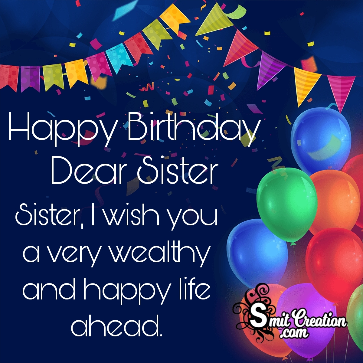 Birthday Wishes for Sister