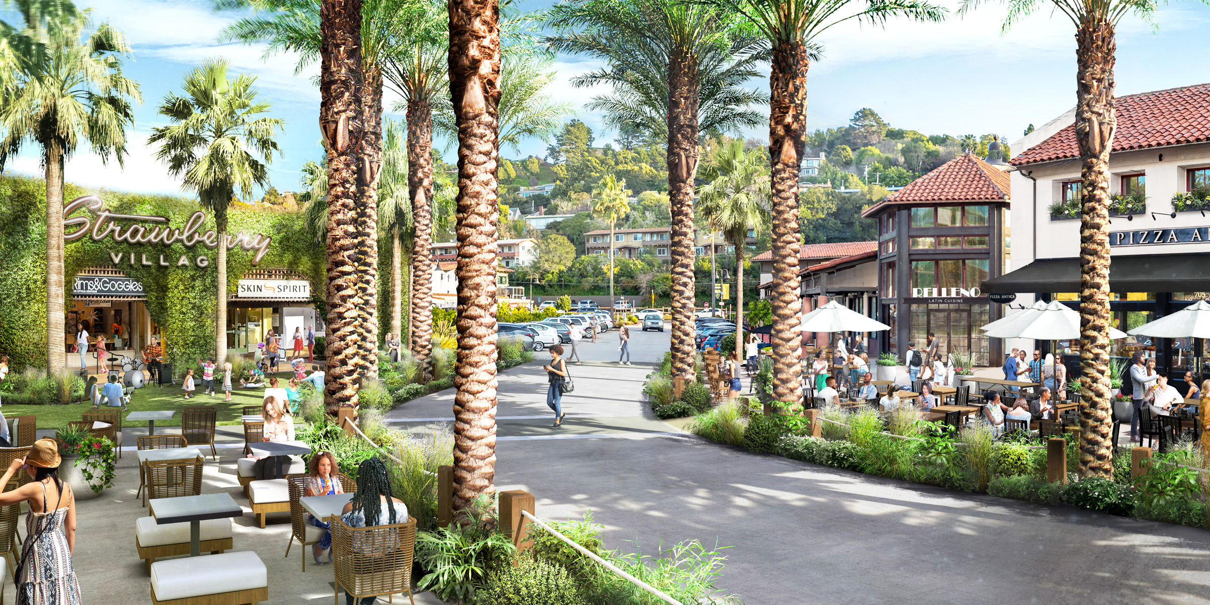 Strawberry Village SMITH+SMITH Landscape Architects