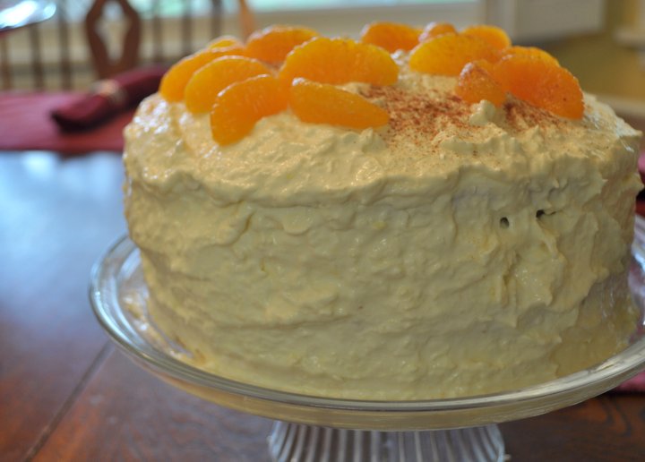 Orange Dreamsicle Cake (A Recipe)