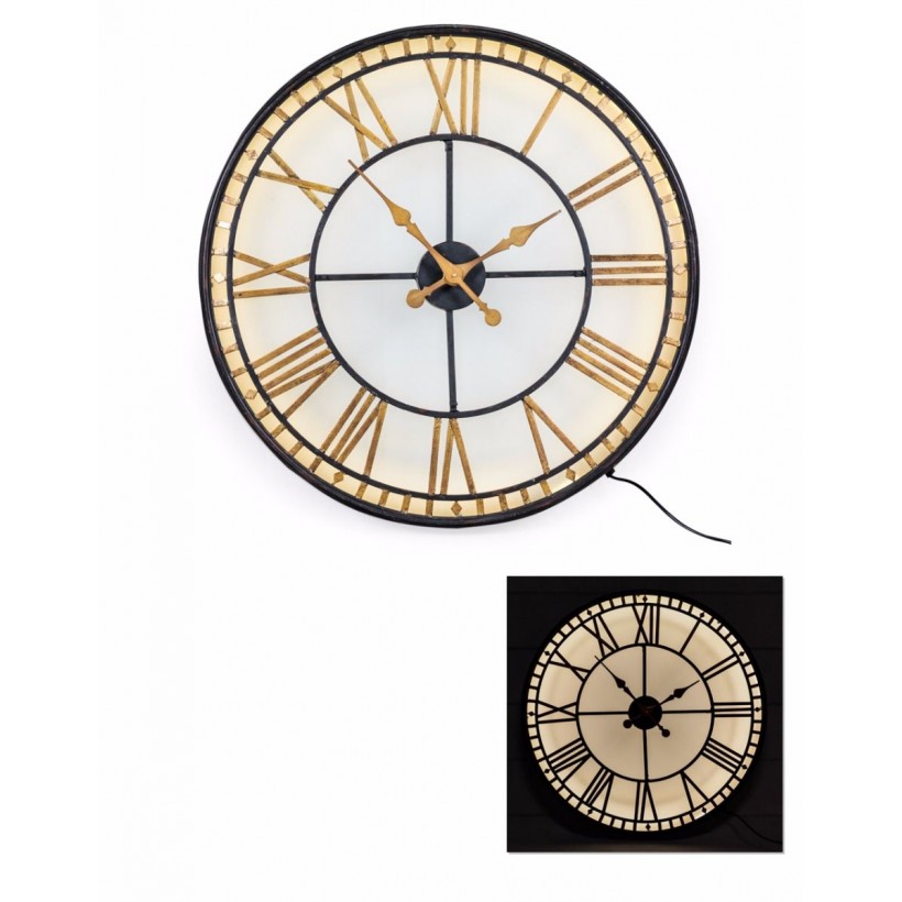 Big Ben Clock Light Up Skeleton Wall Clock Smithers of Stamford
