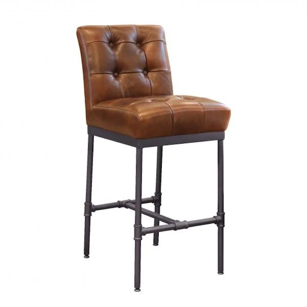 Leather Back Bar Stools Odditieszone