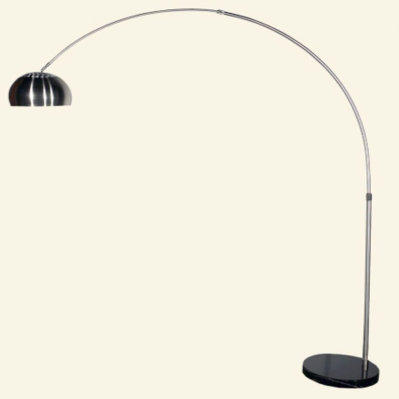 Black Arc Floor Lamp Retro Designed • UK, US & Canada