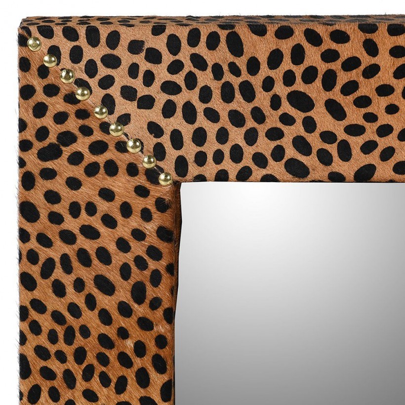 Leopard Print Mirror Smithers of Stamford UK • UK, US & Canada