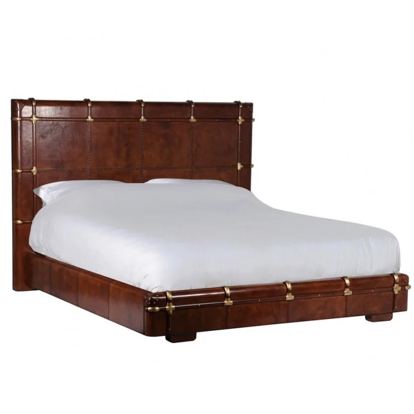 Super King Bed Leather Smithers of Stamford • online store Smithers