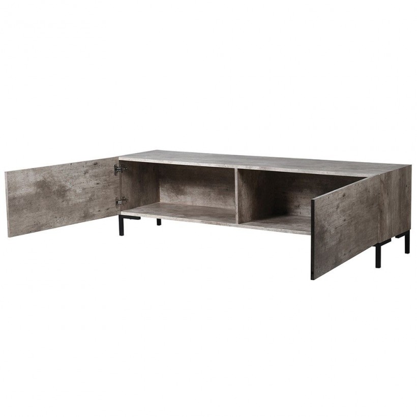 Concrete Effect Tv Stand, Unit Smithers of Stamford • UK, US & Canada