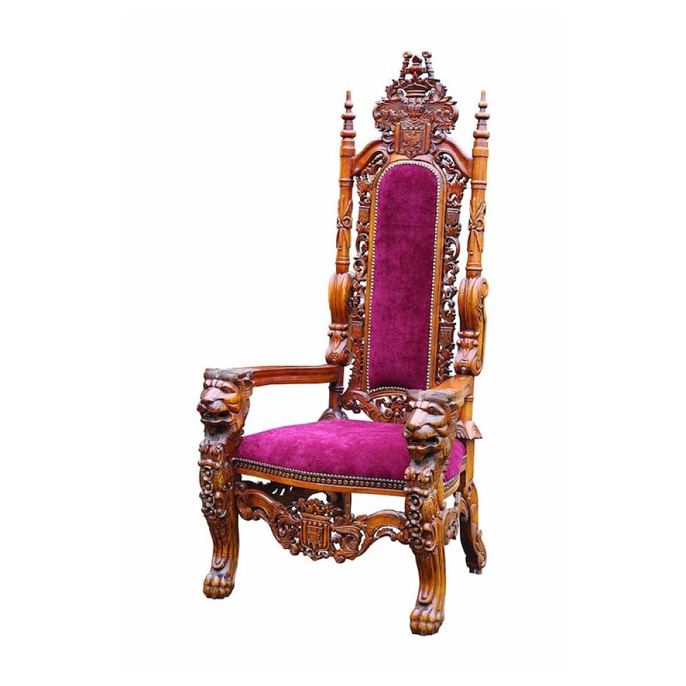 Kings Chair made for the king of England, it could be you