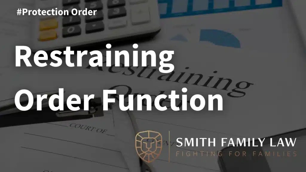 How Does a Restraining Order Work