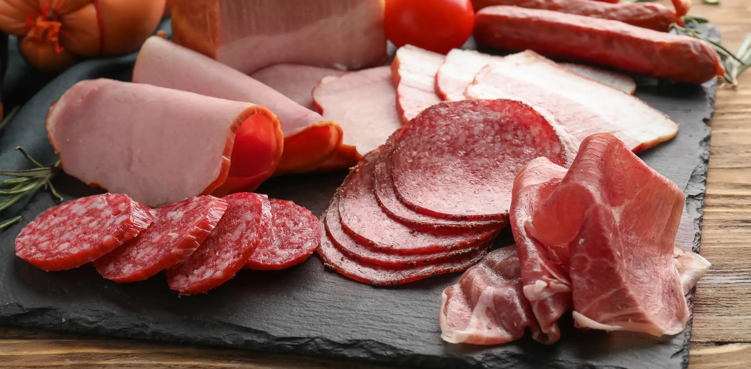 Cooked, Cured and Smoked Sliced meats