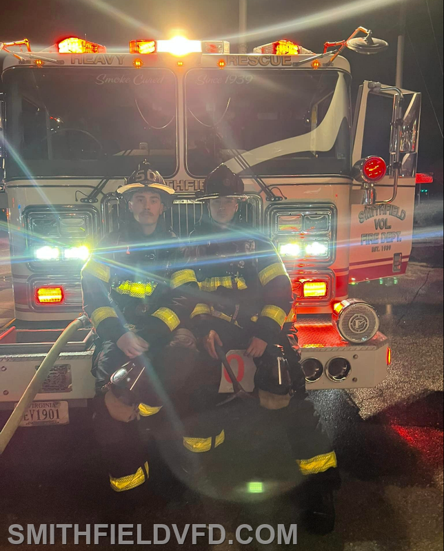 VEHICLE FIRE Smithfield Volunteer Fire Department