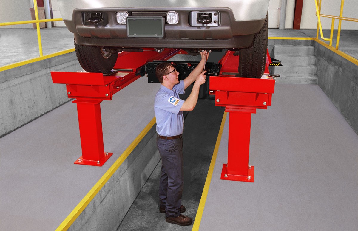 Alignment Pit Racks Smith Garage