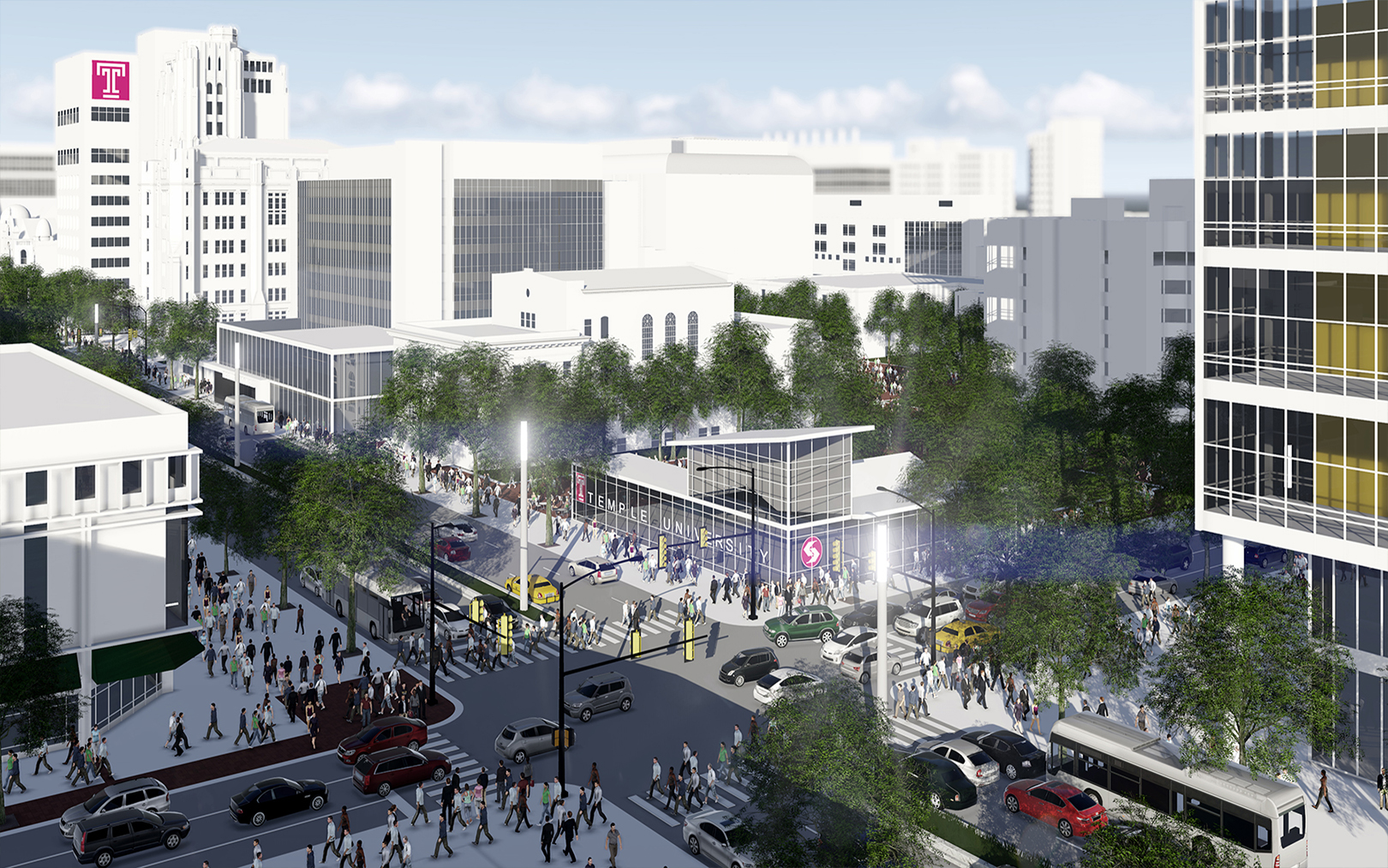 Visualize Temple Campus Master Plan SmithGroup