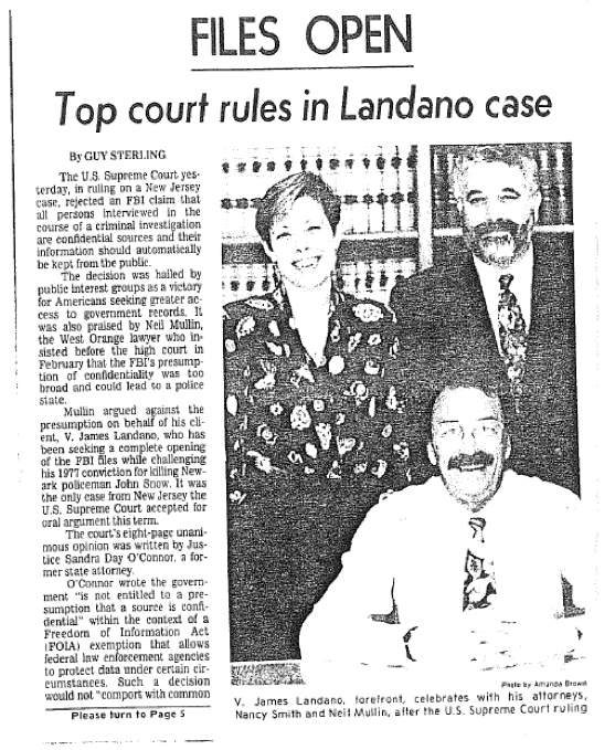 Files Open Top Court Rules In Landano Case Smith Mullin, P.C. Smith