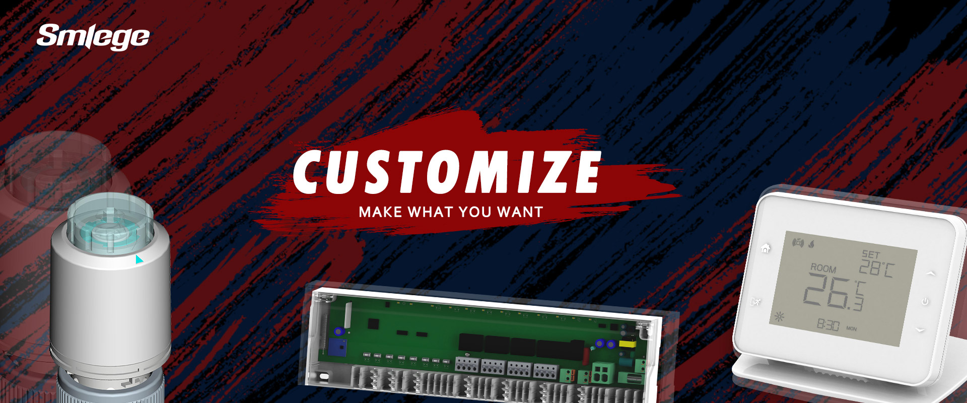 HVAC parts & accessories customization SMLG