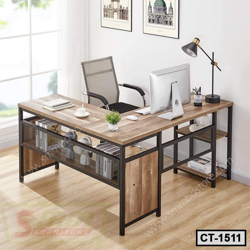 High Quality Executive Desk L Shaped Computer Table (CT1511) In