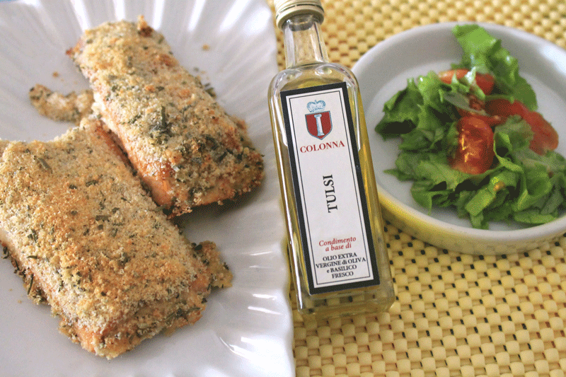 Salmone Al Forno Gratinato Light