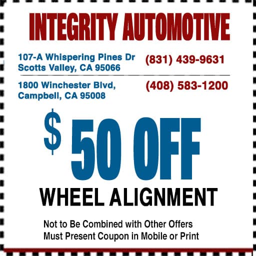 Integrity Automotive Service, Inc 20 OFF Smog Check Scotts Valley