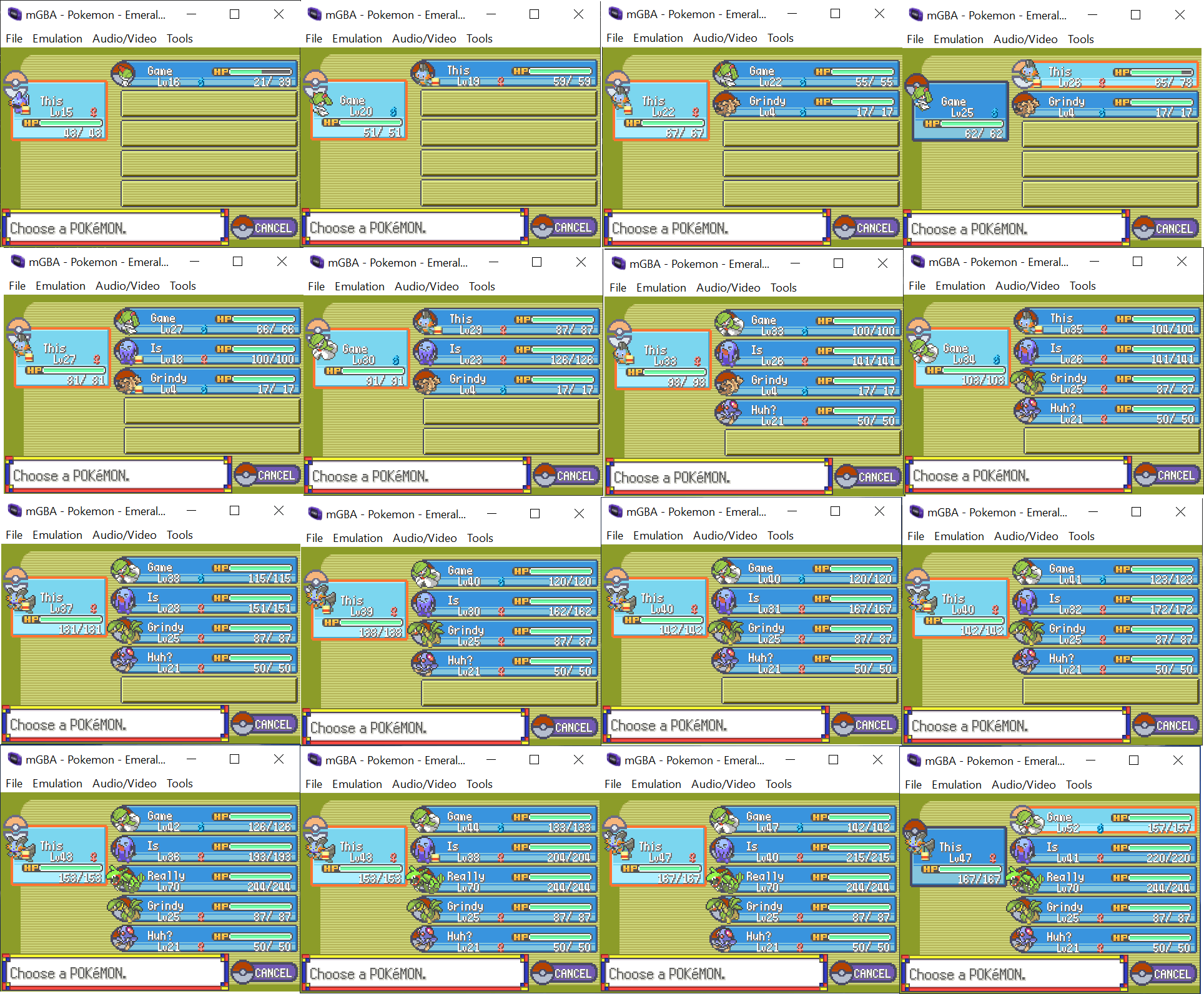 Pokemon Ruby, Sapphire, and Emerald InGame Tier List Discussion Page