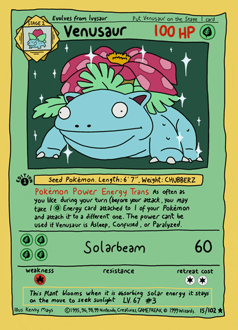 Pokémon - Venusaur | Smogon Forums