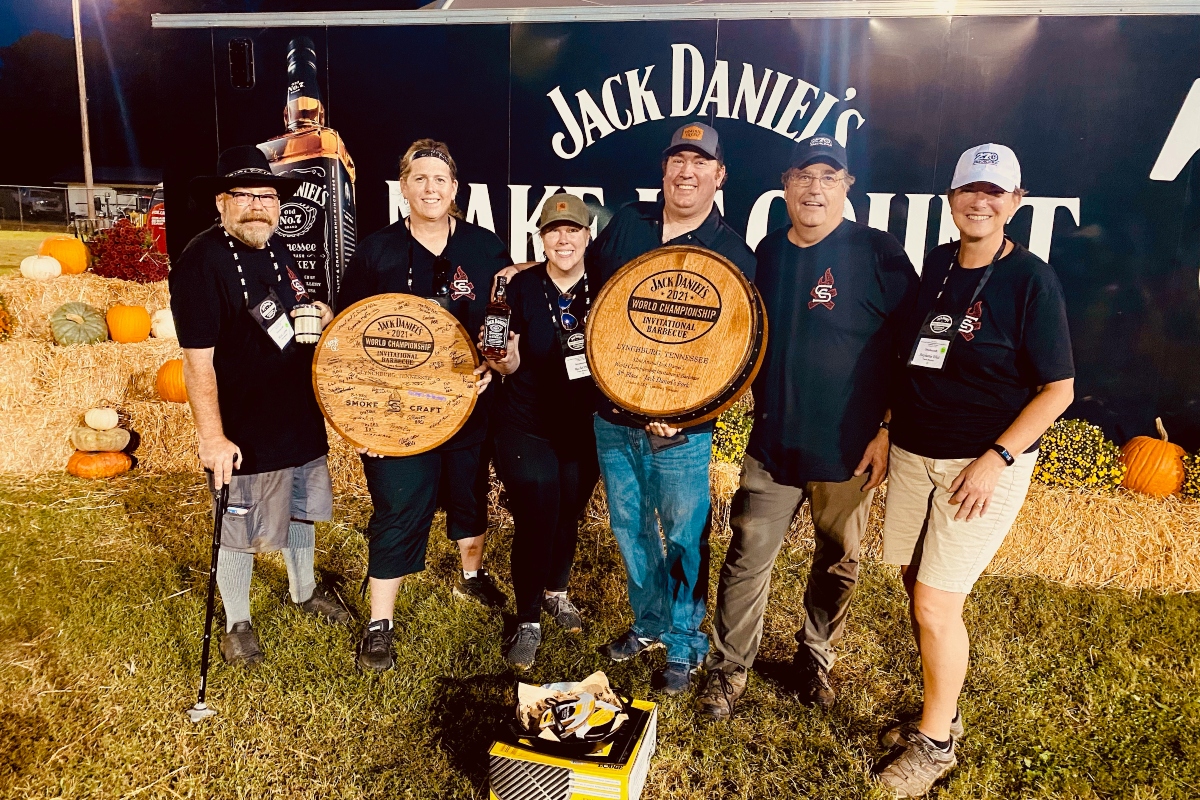 Smokecraft Championship BBQ Team Wins Big At The Jack Daniel’s World