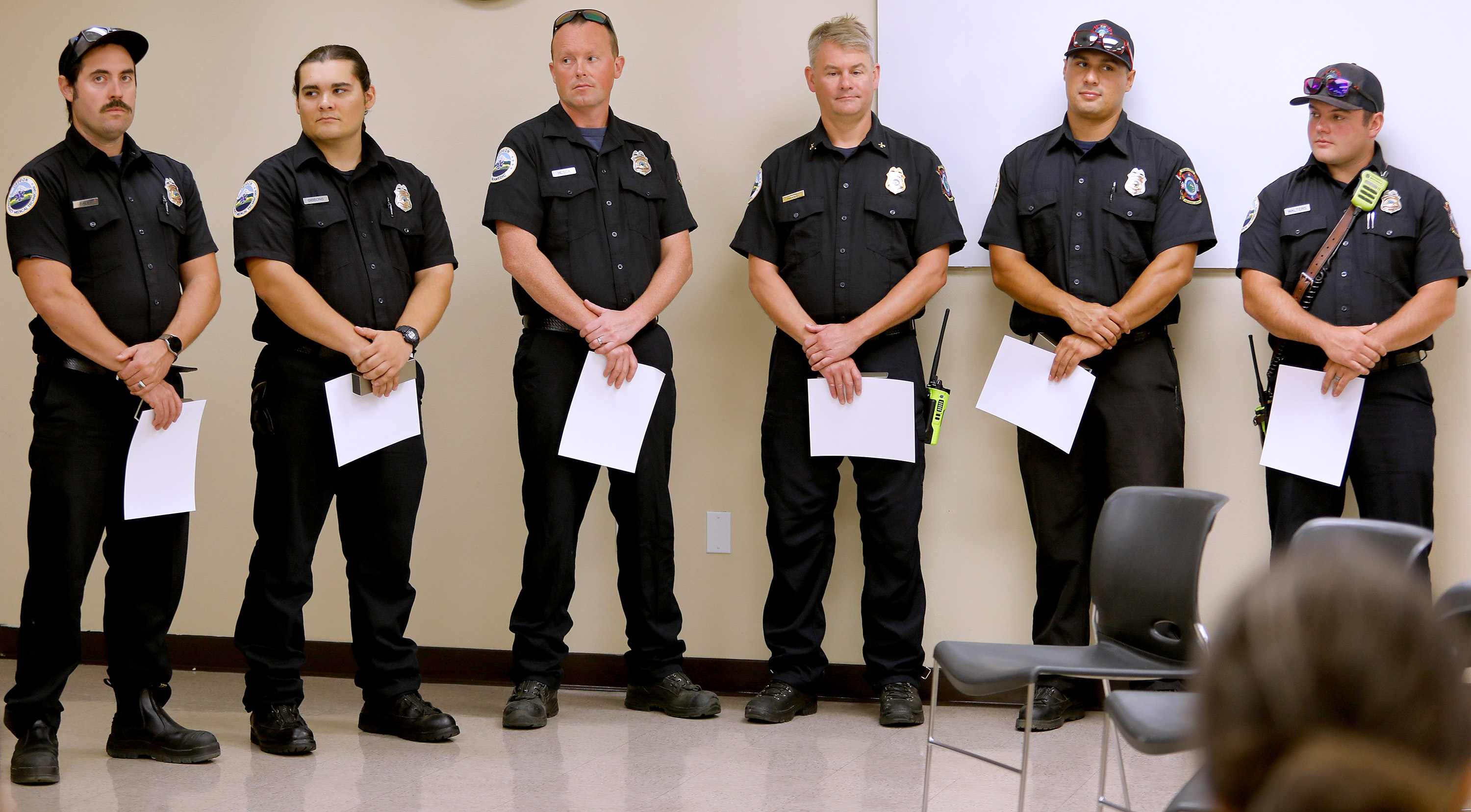 Grand Ronde Emergency Services employees honored for saving a life