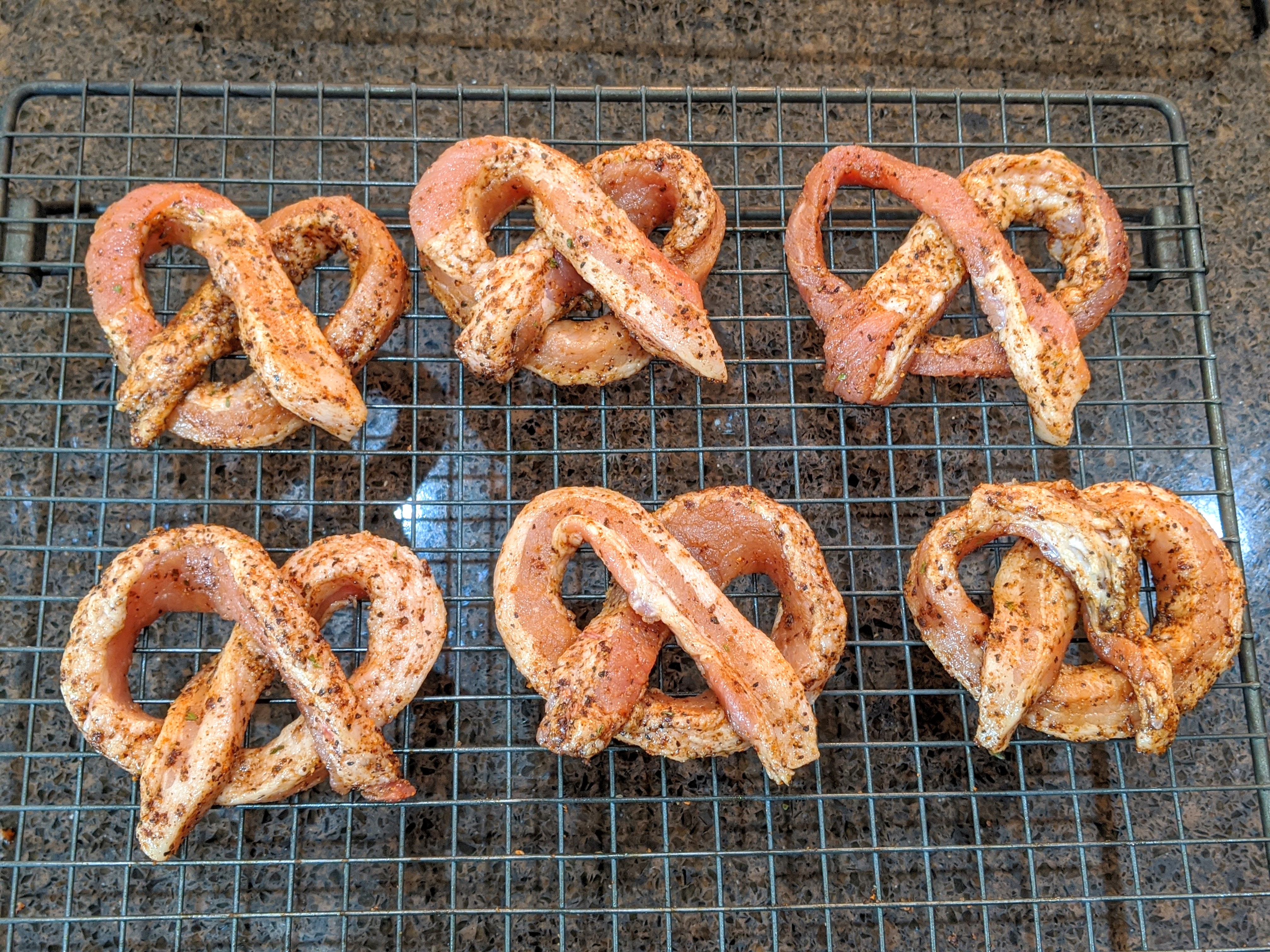 May I present... Texas Pretzels (Pork Belly Prezels) Smoking Meat