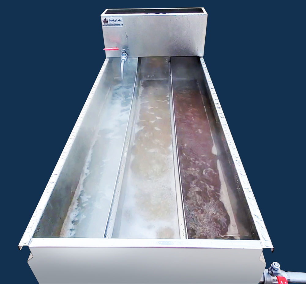 Continuous Flow (Divided) Flat Pan Smoky Lake