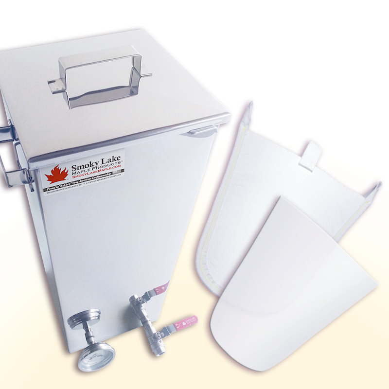 Maple Syrup Filtering, Finishing and Bottling Equipment from Smoky Lake