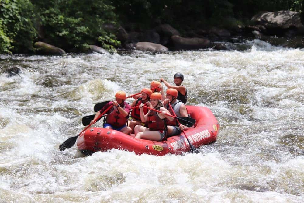 Enjoy Smoky Mountain White Water Rafting for Kids of All Ages