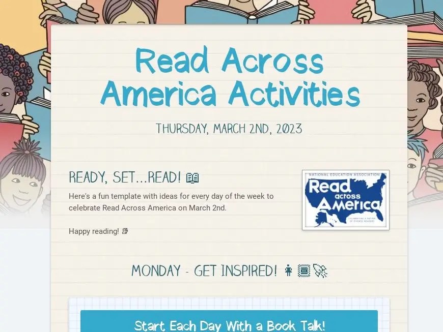 Ready for Read Across America? Activities Inside | Smore