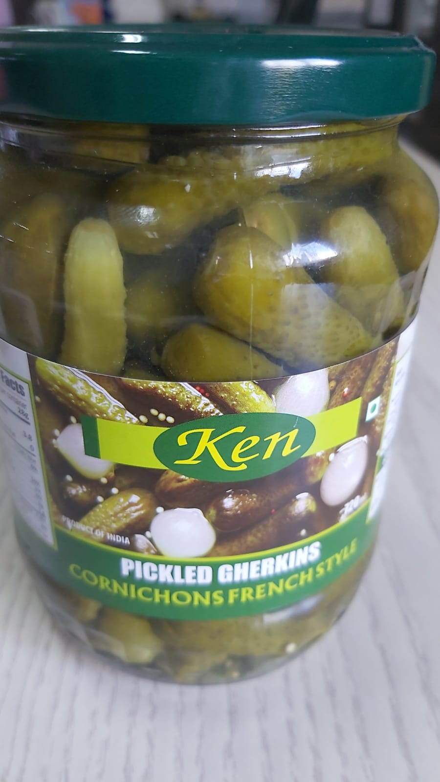 KEN Pickled Gherkins (cornichons french style) 720 ml sms