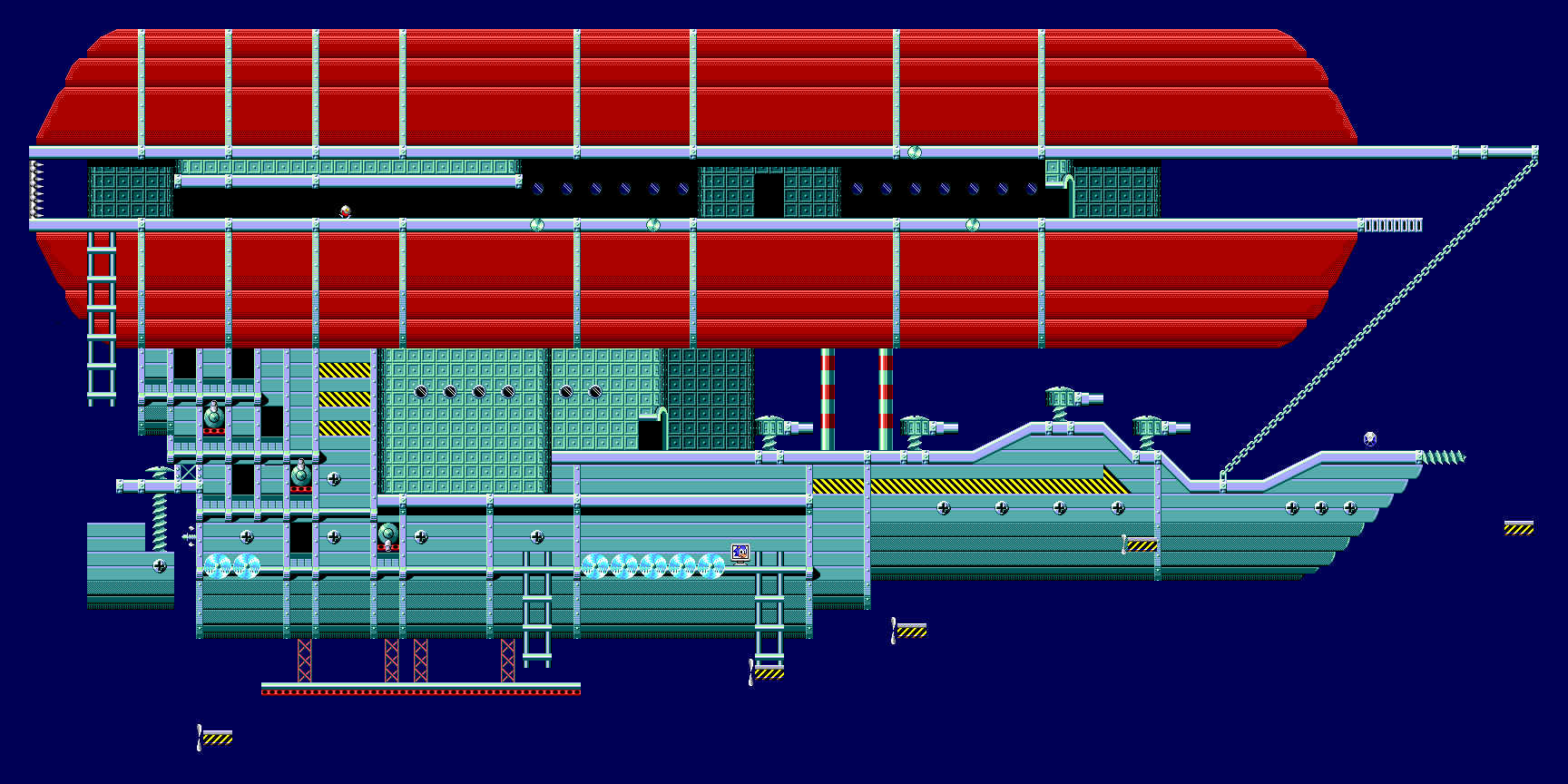 Sonic The Hedgehog Maps SMS Power!