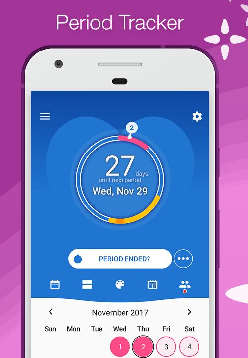 Bloom Period and Ovulation Tracker