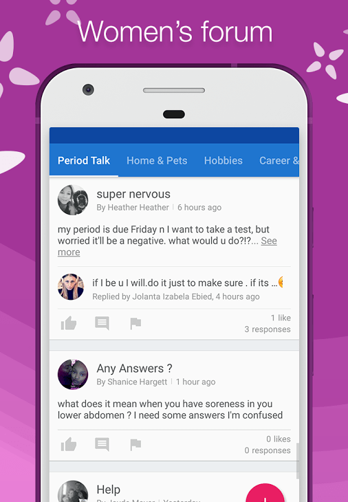 Bloom Period and Ovulation Tracker