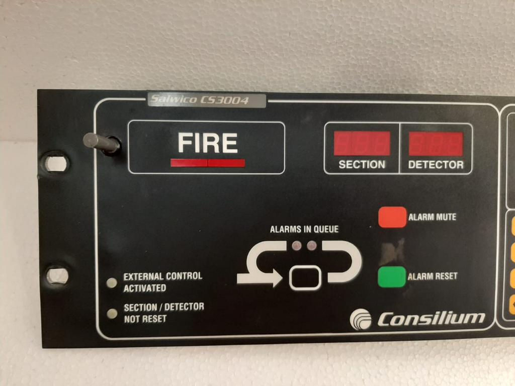 CONSILIUM FIRE DETECTOR CONTROLLER. CS3004 SWIFT MARINE TECH SERVICES