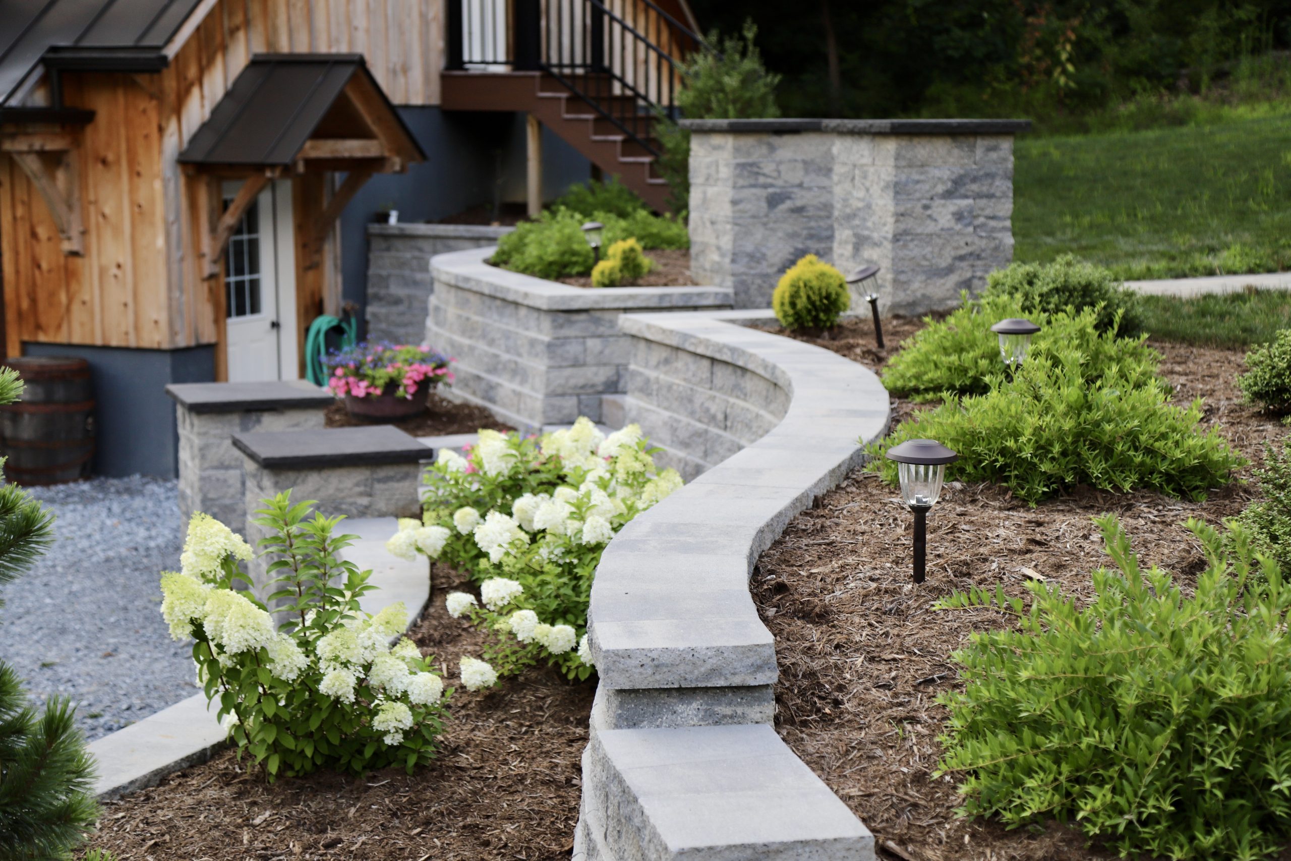 Retaining Wall Contractors Sitting & Garden Wall Installations