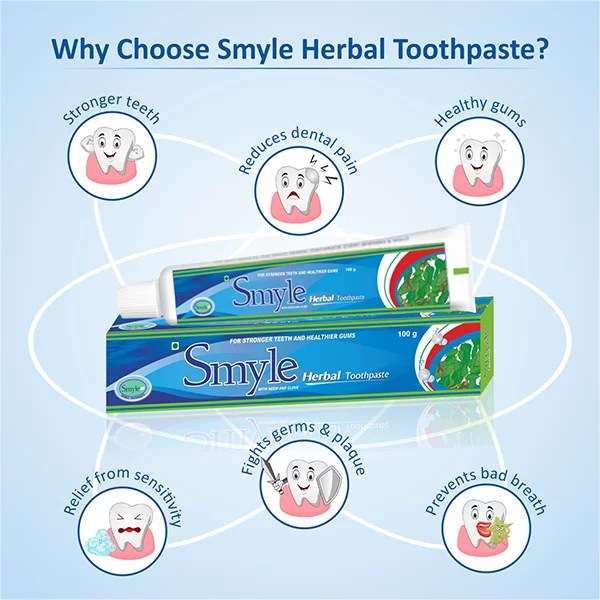 Smyle Herbal Toothpaste Smyle