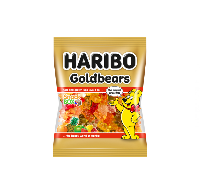Haribo GoldBears (2 piezas) Snack Box PR