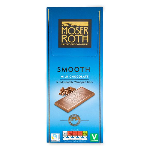 Moser Roth Chocolate Creamy Tastes That Melt In Your Mouth Snack