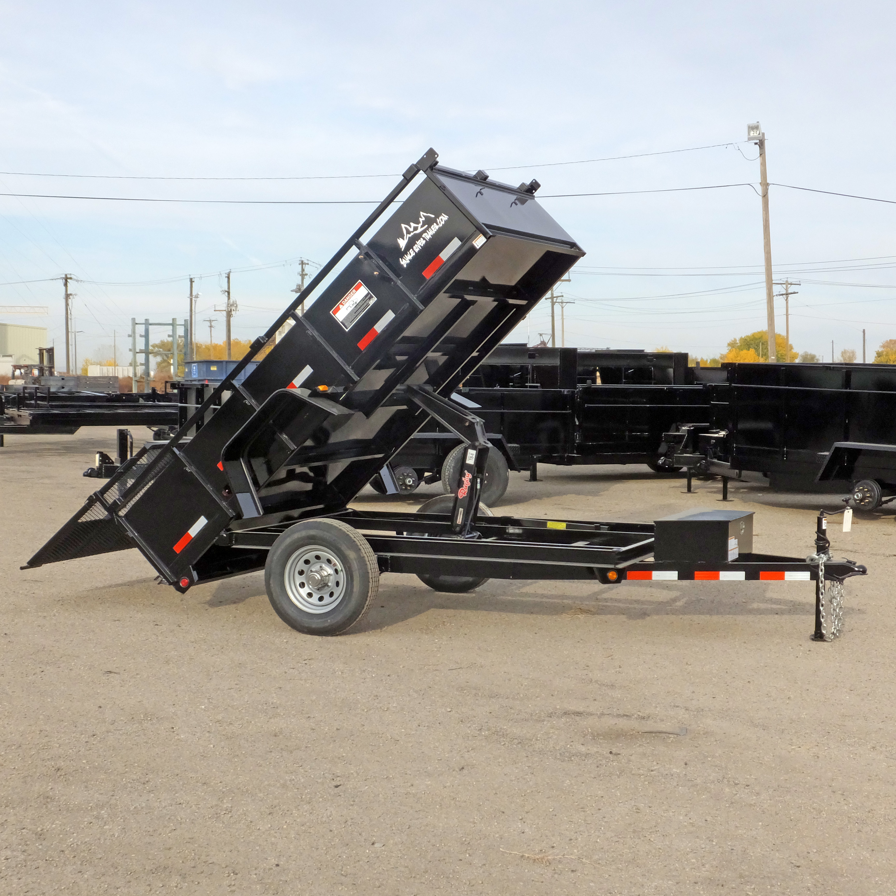 Snake River Trailer Co Dutility Dump Trailer Models