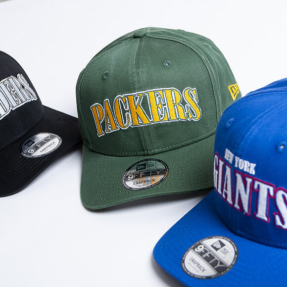 Kšiltovka New Era 9FIFTY Green Bay Packers Pre Curved OTC Snapbacks.cz