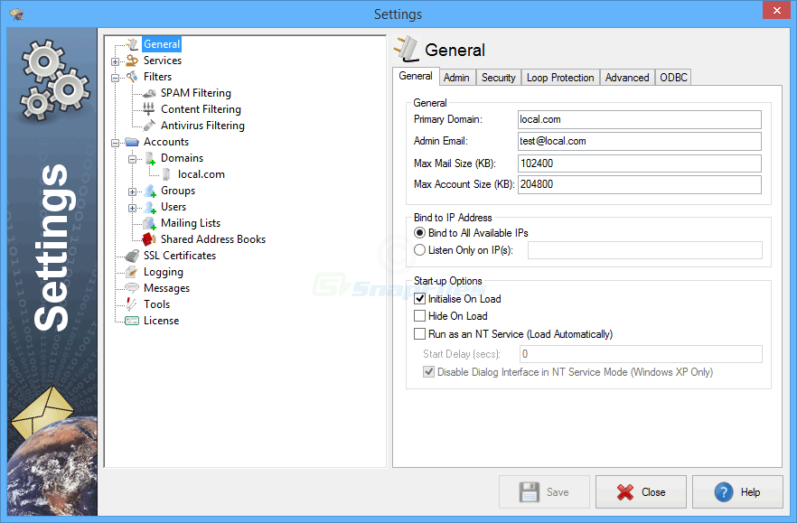 Ability Mail Server screenshot and download at