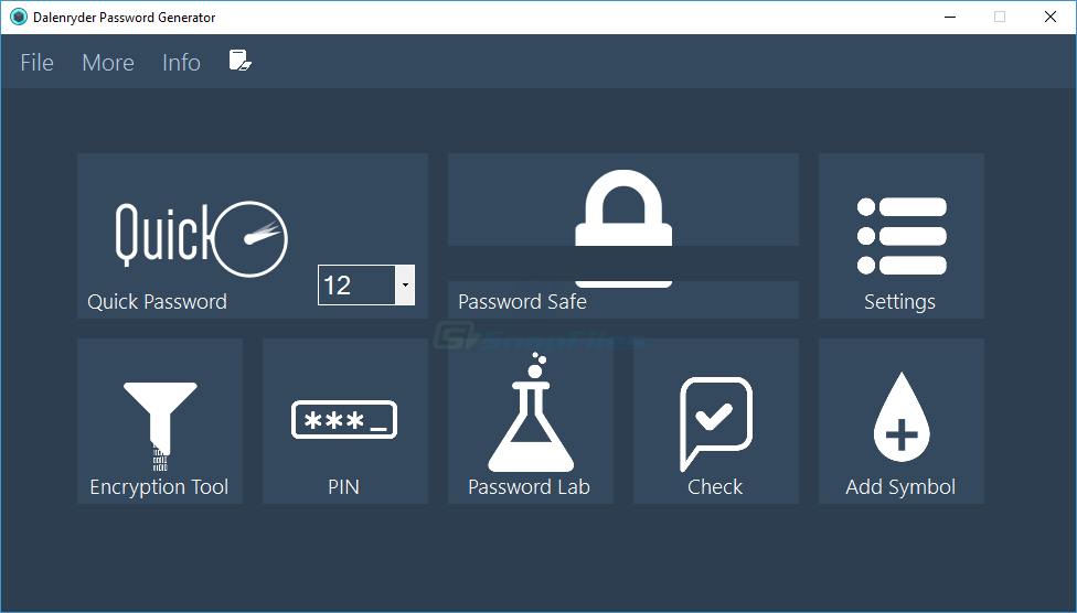 Dalenryder Password Generator multifunctional password tool