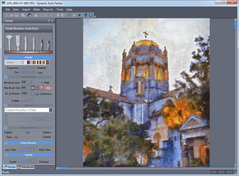 Dynamic AutoPainter screenshot and download at