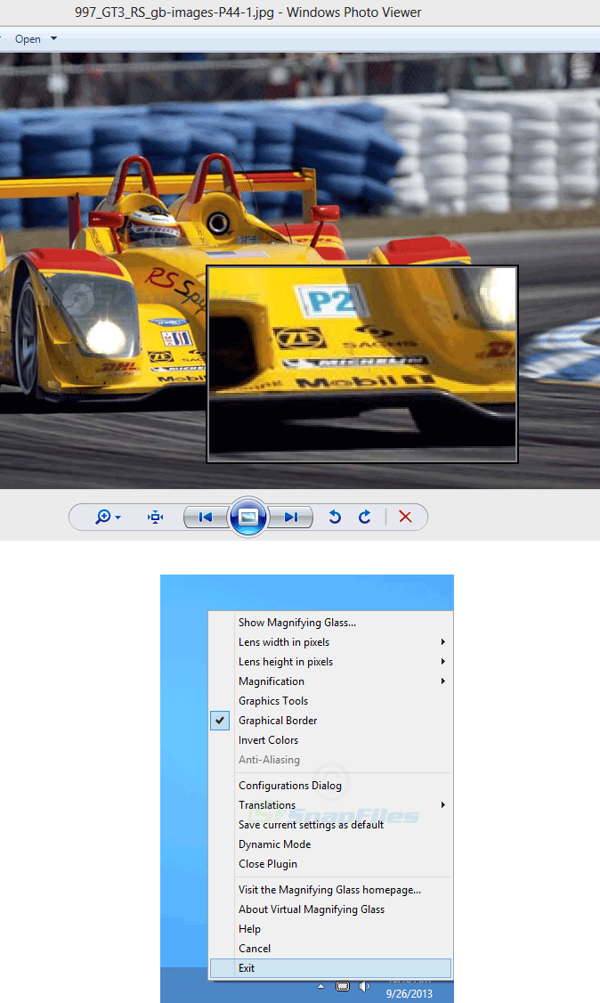 Virtual Magnifying Glass screenshot and download at